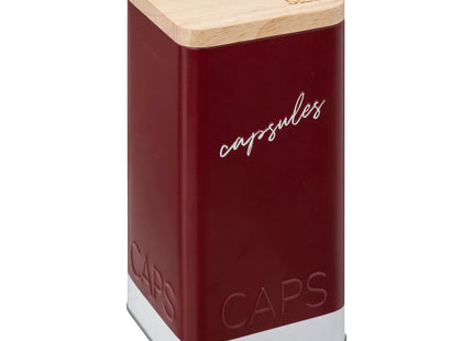 Caja de metal "Color Edition" para cápsulas de café - 194289