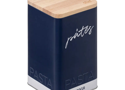 Caja de metal "Color Edition" para pasta 500g azul  - 194293
