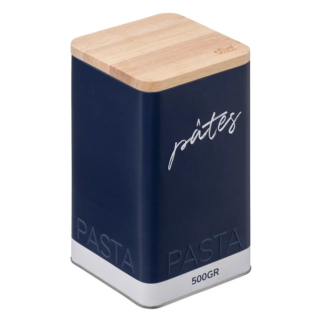 Caja de metal "Color Edition" para pasta 500g azul  - 194293