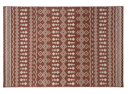 Alfombra Interior y Exterior 150x230cm Terracota - 194303D