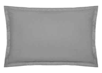 Funda de almohada  algodón gris 50x70cm - 194354B