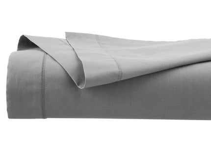 Sábana encimera "Landiha" percal gris 240x290cm - 194361B