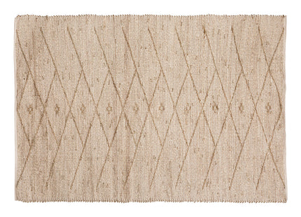 Alfombra "Sea view" de algodón 120x170cm blanco - 194384