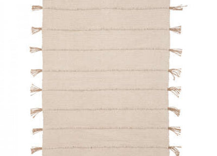 Alfombra de yute y algodón 90x60cm - 194396