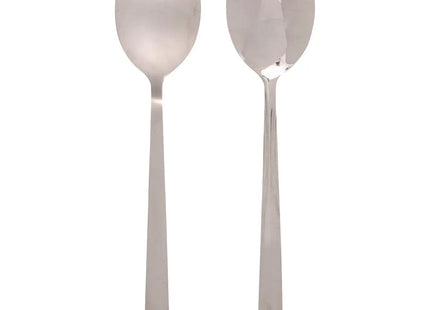 2 cubiertos para ensalada de acero inoxidable "Olympe" - 194918A