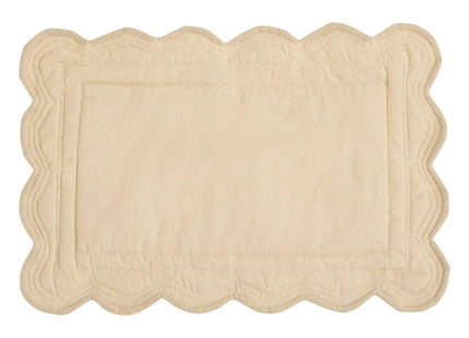 Individual "The floral" de algodón 45x30cm beige - 194990A