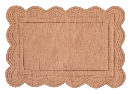 Individual "The floral" de algodón 45x30cm rosa - 194990B