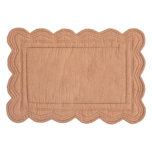 Individual "The floral" de algodón 45x30cm rosa - 194990B