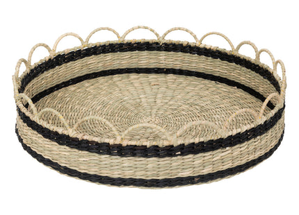 Bandeja  "Jada" Natural D35cm - 195015