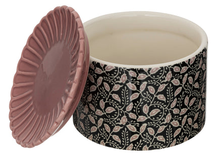 Caja redonda de cerámica D12,5cm - 195041