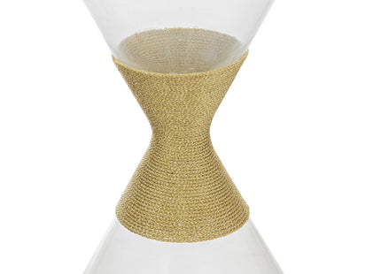 Reloj de arena de cristal transparente A19,5cm - 195063