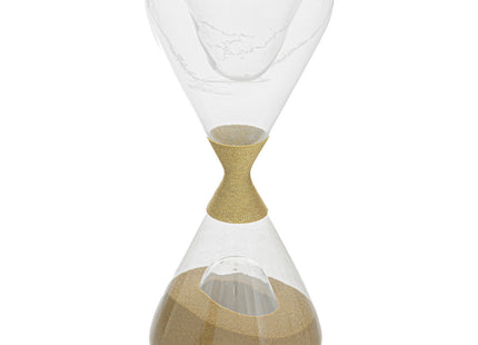 Reloj de arena de cristal transparente A19,5cm - 195063