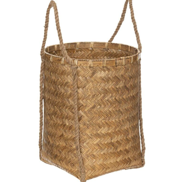 Cesta de bambú "Louka" 32 cm de diámetro MM - 195077