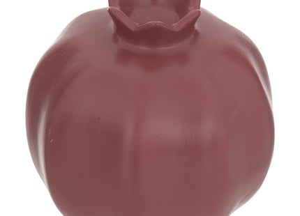 Granada decorativa "Tia" en arenisca rosa oscuro A13cm - 195086