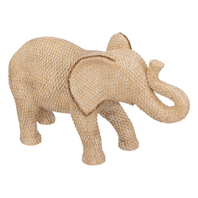 Elefante "Kyra" de poliresina beige A30cm - 195098