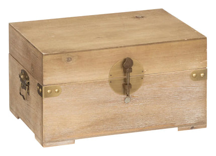 Baúl "Jiling" M de madera - 195140