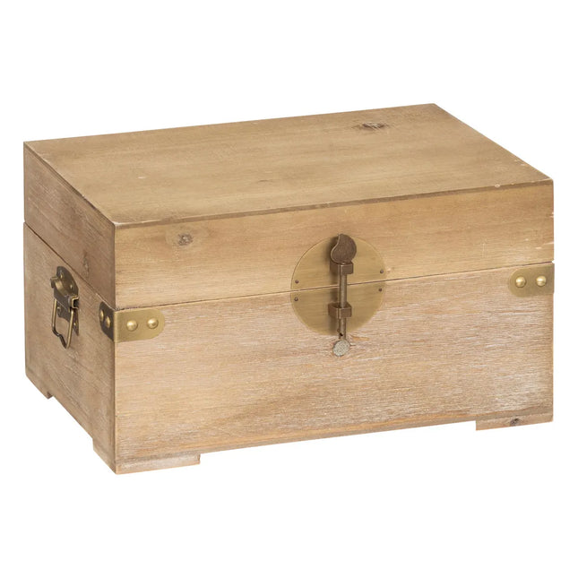 Baúl "Jiling" M de madera - 195140