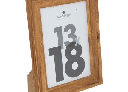 Porta retrato de madera "Mae" 13x18cm - 195281B