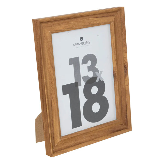 Porta retrato de madera "Mae" 13x18cm - 195281B