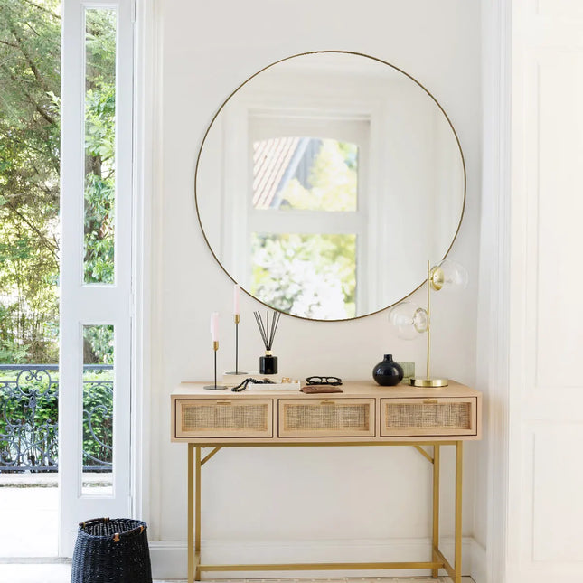 Velador  "Collectionneur" de vidrio en dorado A48cm - 195324