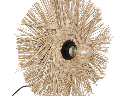 Velador de pared "Tea" de paja D34cm - 195340