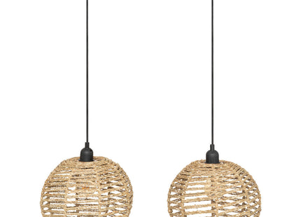 4 lámparas suspendida "Rana" en algas marinas D50cm - 195341