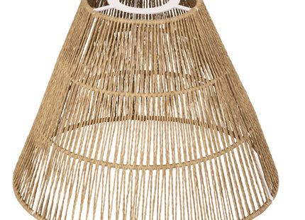 Lámpara suspendida "Judi" de 4 luces con aspecto de cuerda y metal - 195357