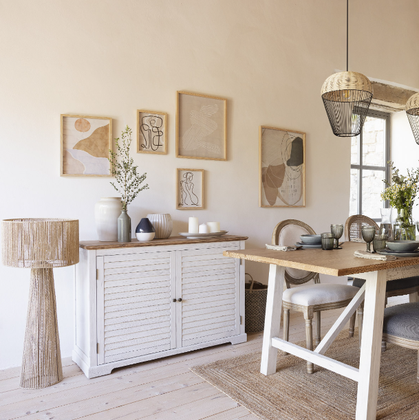 Velador de pie "Adria" A97cm - 195363