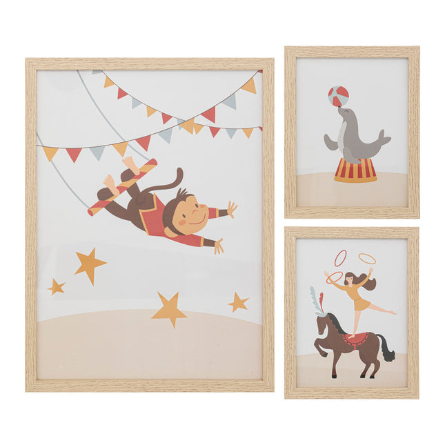 Set de 3 marcos decorativos "Circus" - 195806