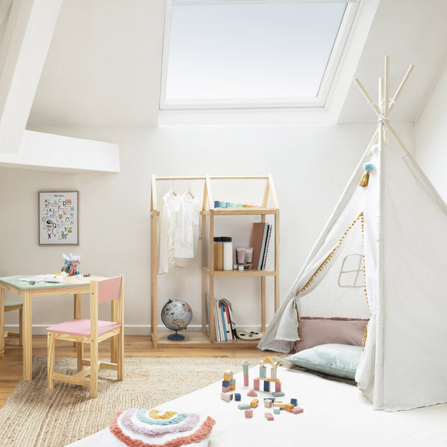 Globo terráqueo con base de metal azul D20cm - 195839B