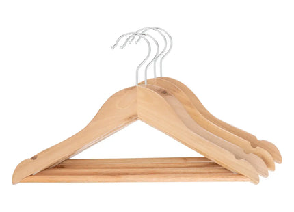 Juego de 4 perchas infantiles de madera A19cm - 195840C
