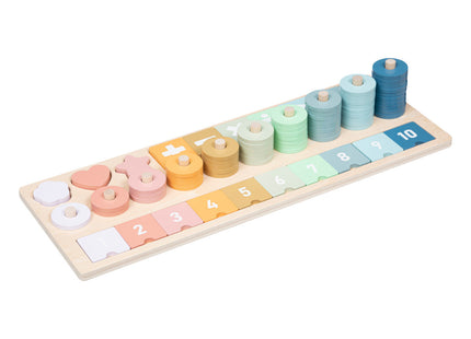 Rompecabezas de números de madera - 195848