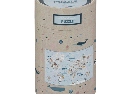 Rompe cabezas "La vuelta al mundo" 64 piezas -  195851