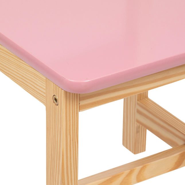 Silla “Classic” pino y madera rosa - 195868A