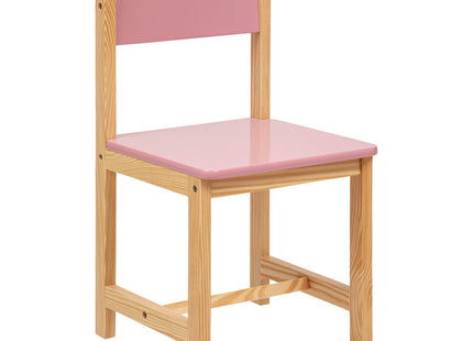 Silla “Classic” pino y madera rosa - 195868A