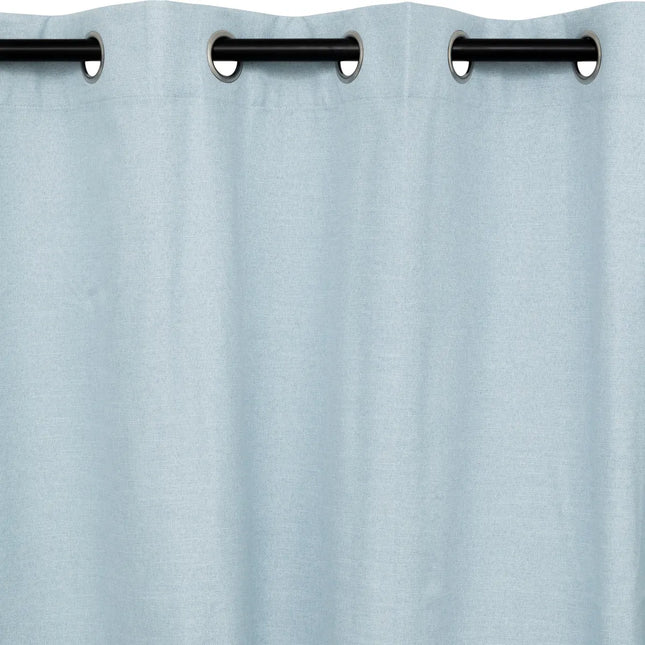 Cortina opaca azul 140x260cm - 195904B