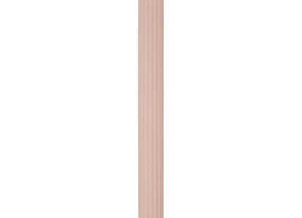 Vela recta "Demi" A26cm rosa - 196065G