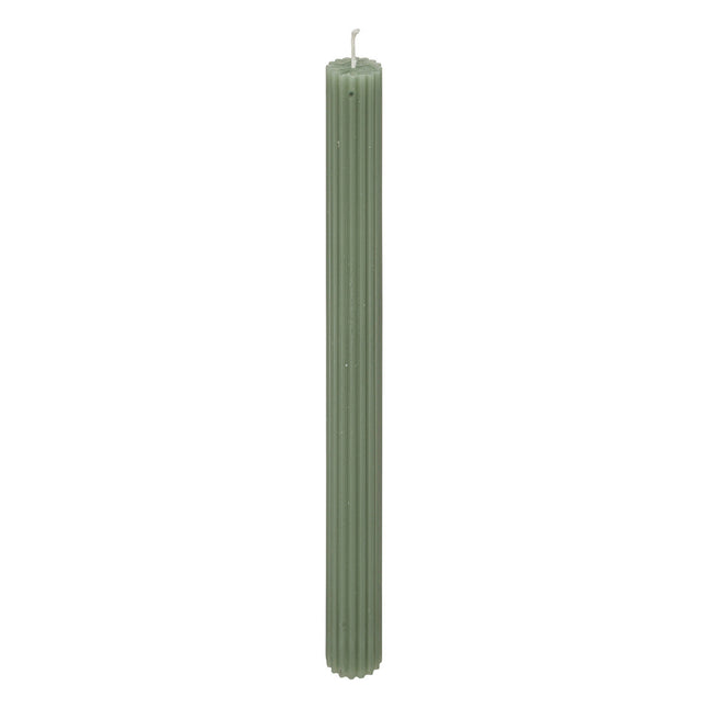 Vela recta "Demi" A26cm verde celadón - 196065H