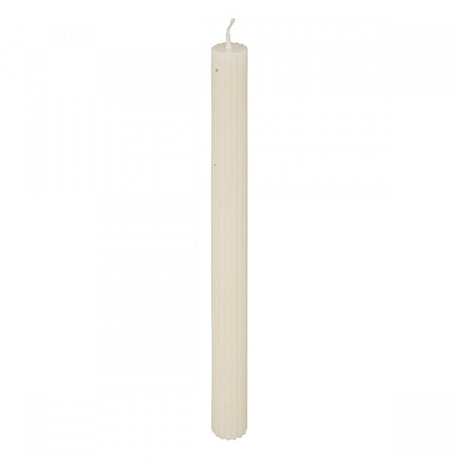 Vela recta "Demi" A26cm marfil - 196065