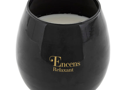 Vela perfumada "Arlo" en tarro de cristal 400gr aroma Incienso relajante - 196071A