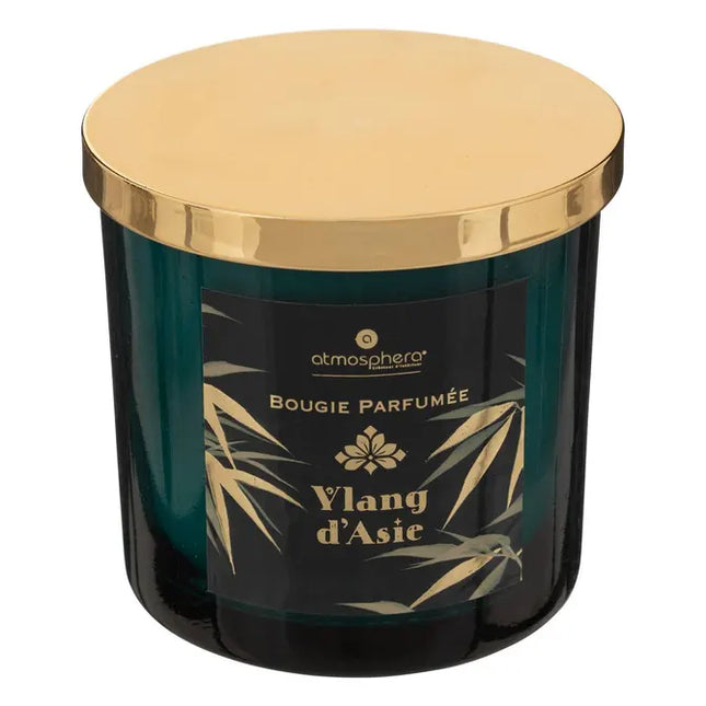 Vela perfumada "Plum" tarro de cristal de 400g ylang-ylang - 196074C