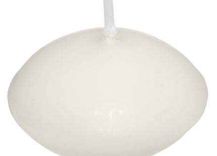 Juego de 6 velas flotantes "Many" blancos D4,5cm - 196079