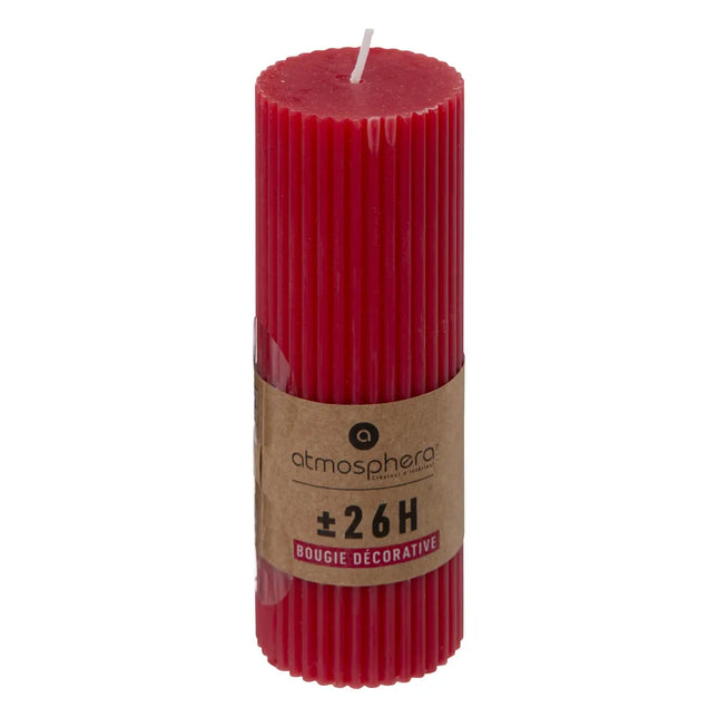 Vela palo “Demi” 229g roja - 196091
