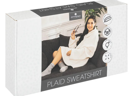 Sudadera manta con capucha "Jaiko" marfil L-XL -  196298