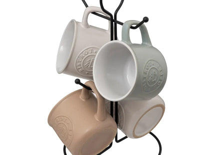 Rack de 4 tazas “Leo” de 14cl - 196357