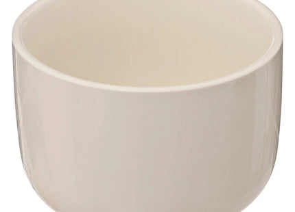 Set de aperitivo de 4 piezas en bambú y porcelana blanca - 196388A