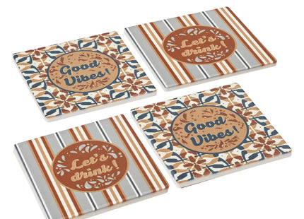 Posavasos "Be vintage" 10x10cm - 196394