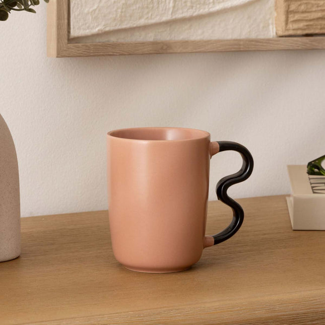 Taza de cerámica "Wavy Bliss" 350ml-  196453