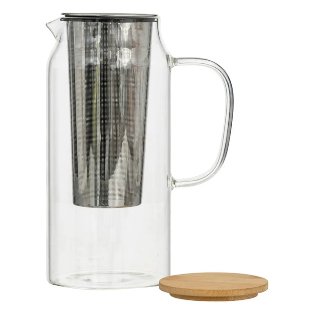 Tetera "Mia" de vidrio borosilicato 1,3L - 196484