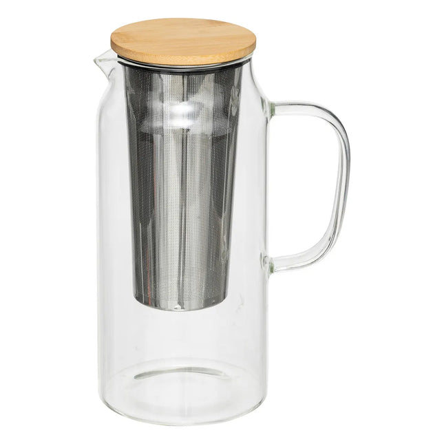 Tetera "Mia" de vidrio borosilicato 1,3L - 196484